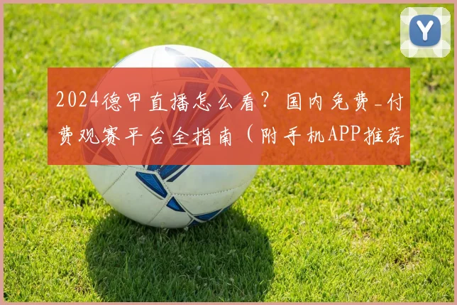 2024德甲直播怎么看？国内免费_付费观赛平台全指南（附手机APP推荐）